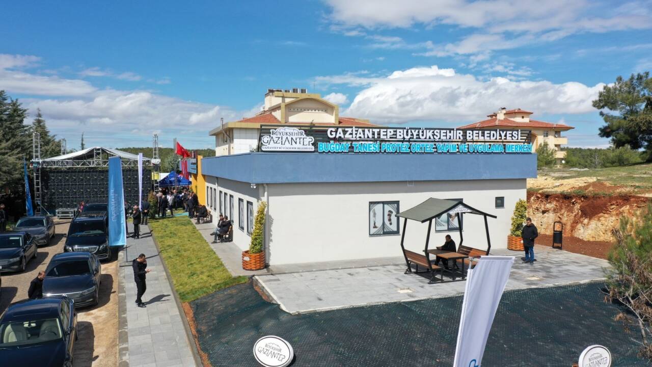 Gaziantep Büyükşehir Belediyesi tarafından hayata geçirilen Buğday Tanesi Protez Ortez