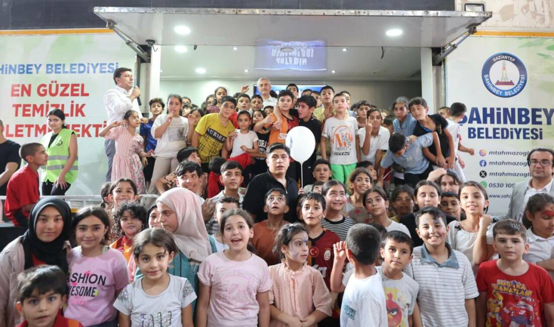 Şahinbey Belediyesi, çocukların yaz tatilini hem eğlenceli hem de verimli