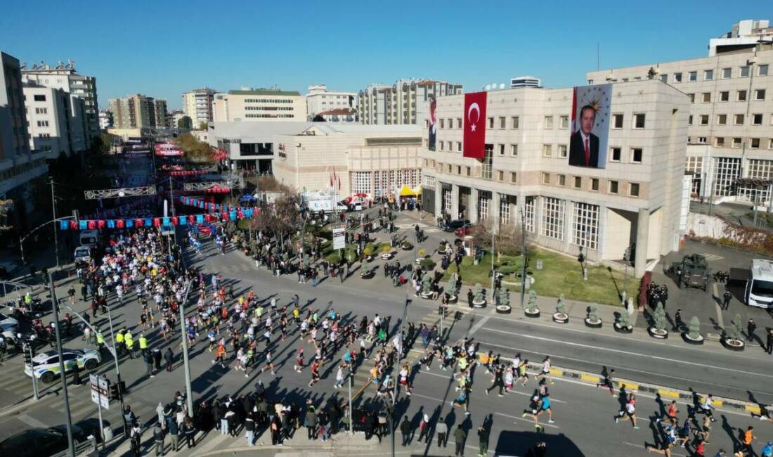 Gaziantep Büyükşehir Belediyesi ile Türkiye Atletizm Federasyonu iş birliğinde, Gaziantep