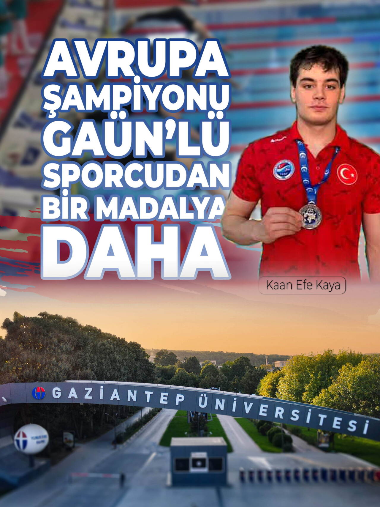 Polonya’nın Olsztyn kentinde düzenlenen 2025 CMAS Avrupa Paletli Yüzme Şampiyonasında