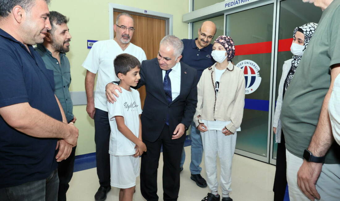 Gaziantep Üniversitesi (GAÜN) Şahinbey Araştırma ve Uygulama Hastanesi Çocuk Hastanesi’nde,