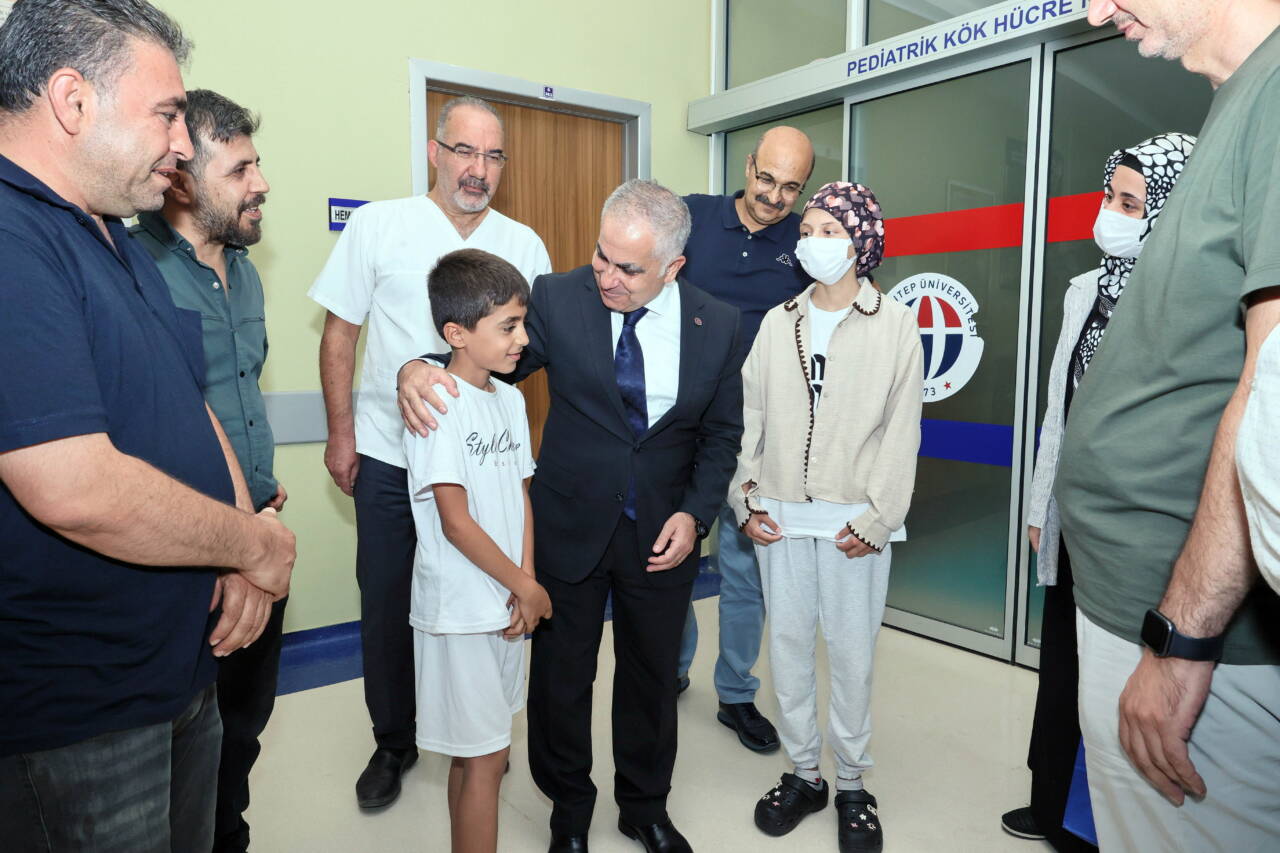 Gaziantep Üniversitesi (GAÜN) Şahinbey Araştırma ve Uygulama Hastanesi Çocuk Hastanesi’nde,