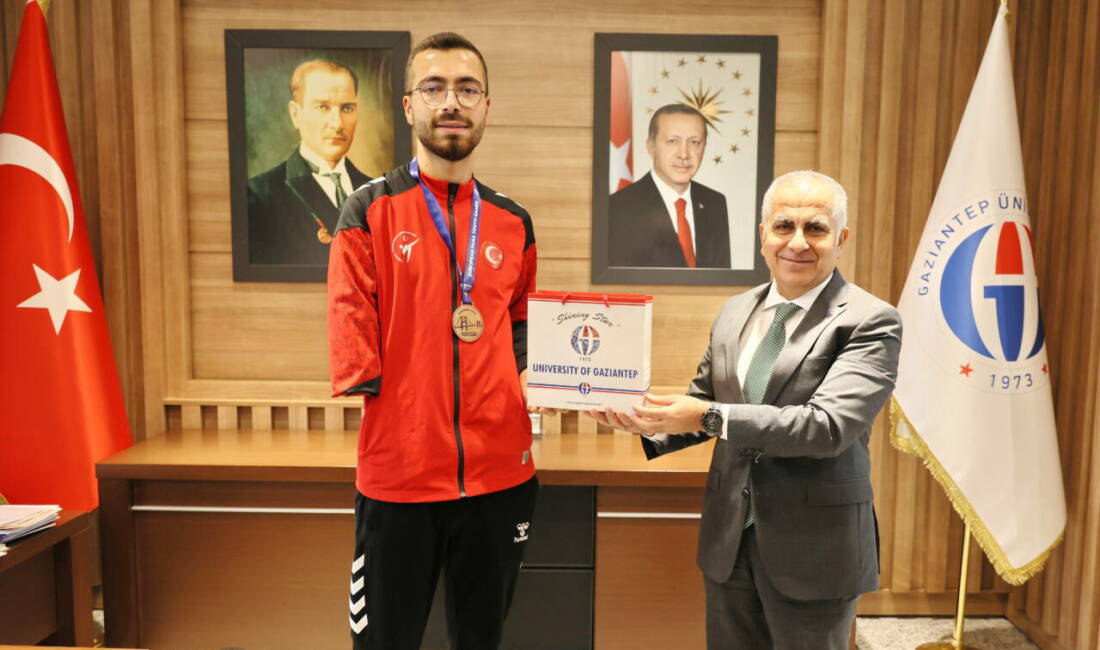 Gaziantep Üniversitesi (GAÜN) Spor Bilimleri Fakültesi öğrencisi Osman Ertürk, Avrupa