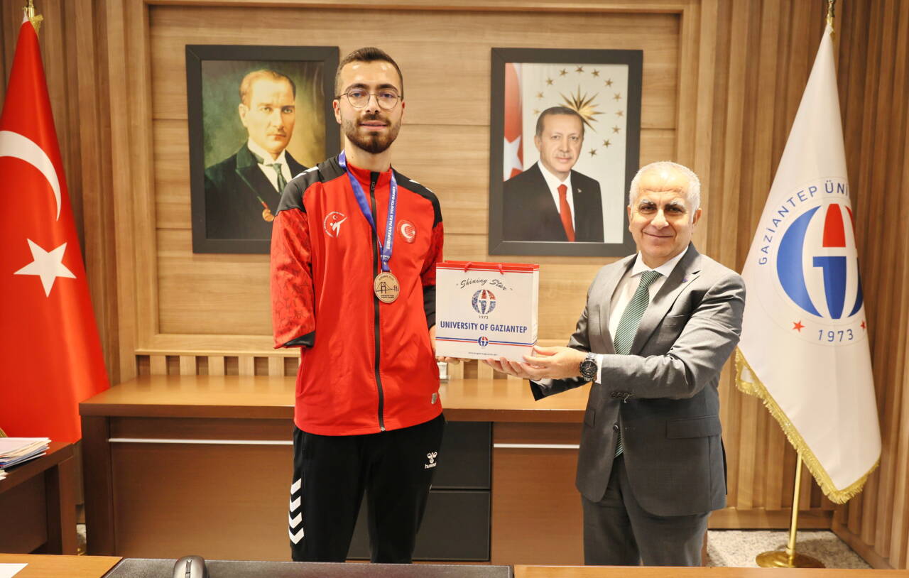 Gaziantep Üniversitesi (GAÜN) Spor Bilimleri Fakültesi öğrencisi Osman Ertürk, Avrupa