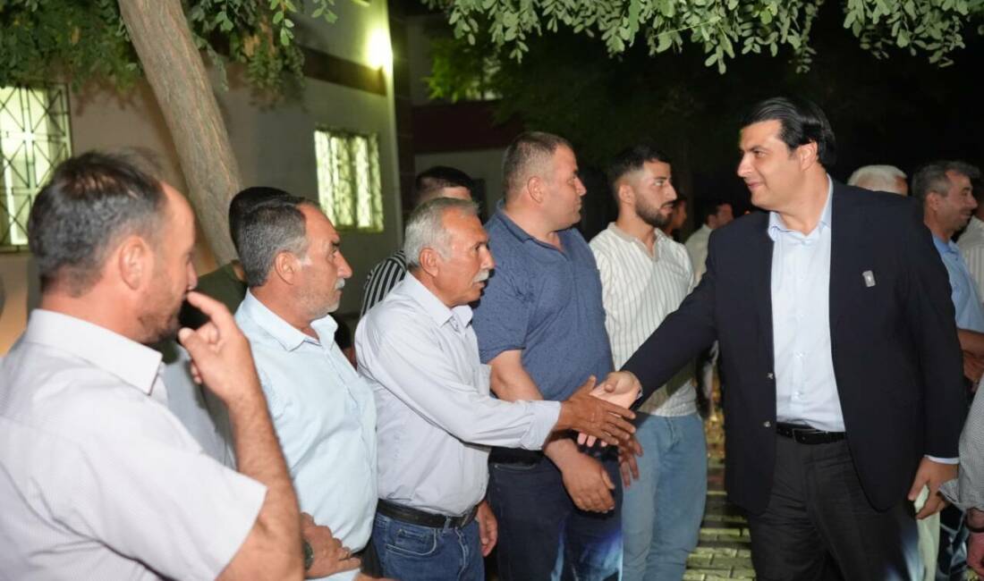 Şehitkamil Belediye Başkanı Umut Yılmaz, halk buluşmaları kapsamında Bağbaşı Mahallesi’ni