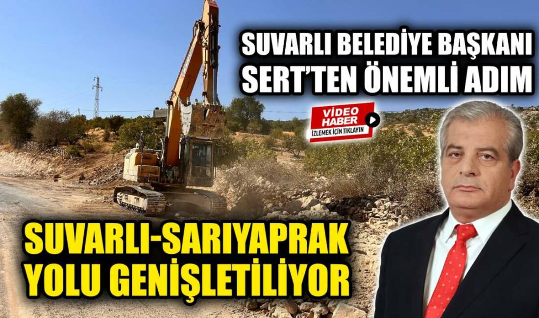 Adıyaman, Suvarlı Belediye Başkanı Haydar Sert, göreve geldiği 31 Mart