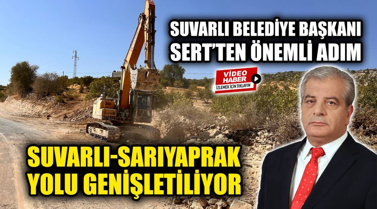 Adıyaman, Suvarlı Belediye Başkanı Haydar Sert, göreve geldiği 31 Mart
