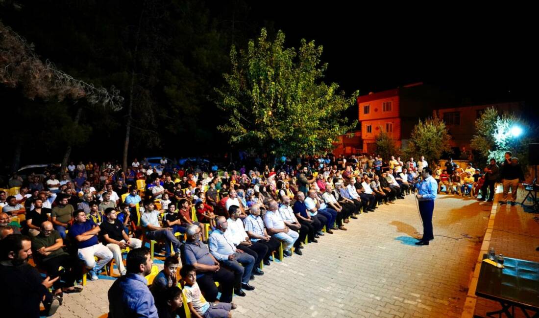 Şehitkamil Belediye Başkanı Umut Yılmaz, Dülük Mahallesi’ni ziyaret ederek vatandaşlarla