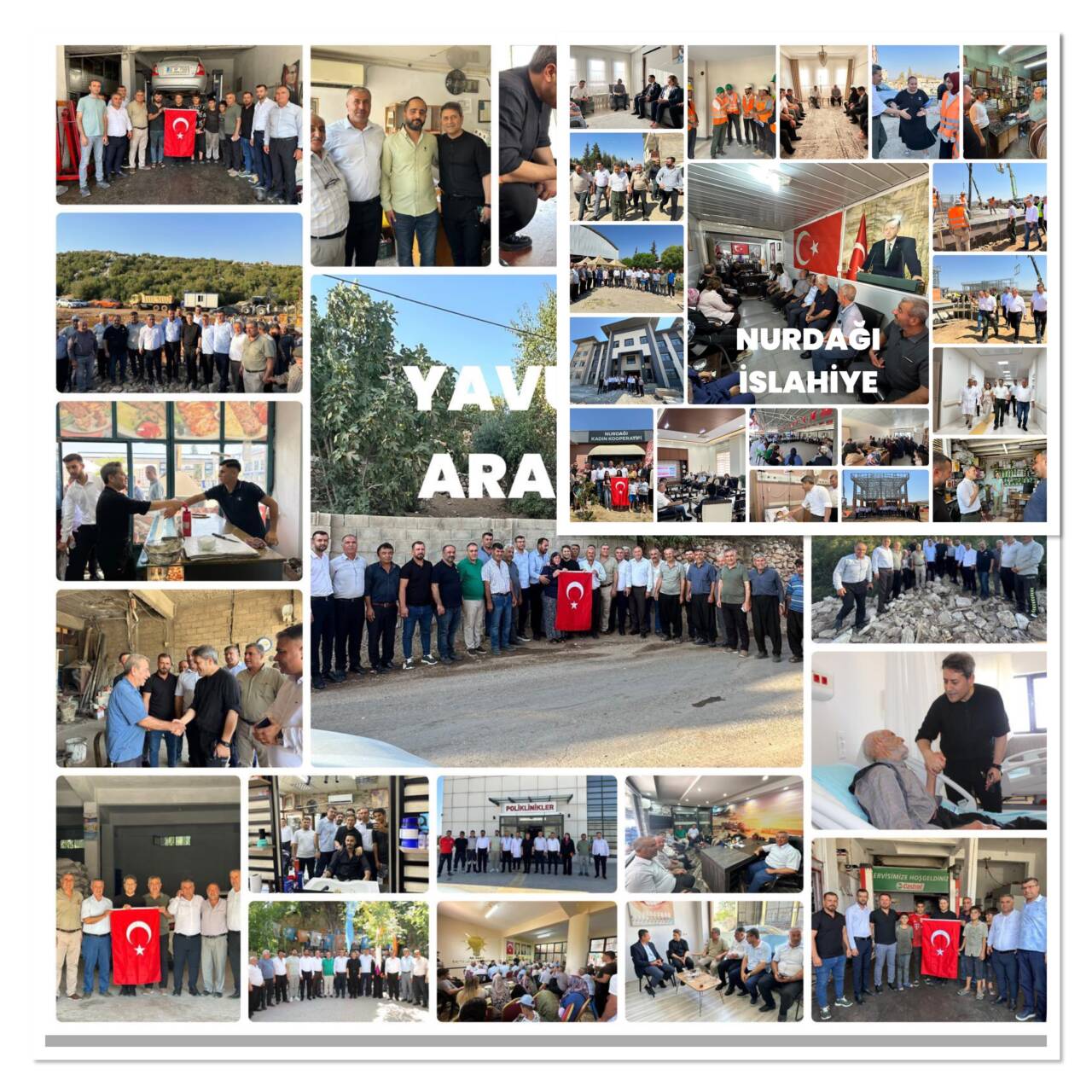 AK Parti Gaziantep Milletvekili Ali Şahin, Ağustos ayı boyunca kent