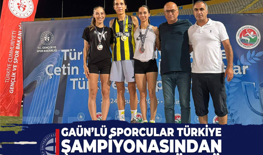 Gaziantep Üniversitesi (GAÜN) Spor Bilimleri Fakültesi öğrencileri, İzmir’de düzenlenen Çetin