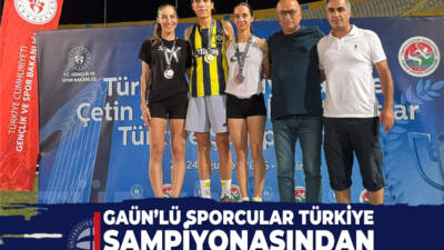 Gaziantep Üniversitesi (GAÜN) Spor Bilimleri Fakültesi öğrencileri, İzmir’de düzenlenen Çetin