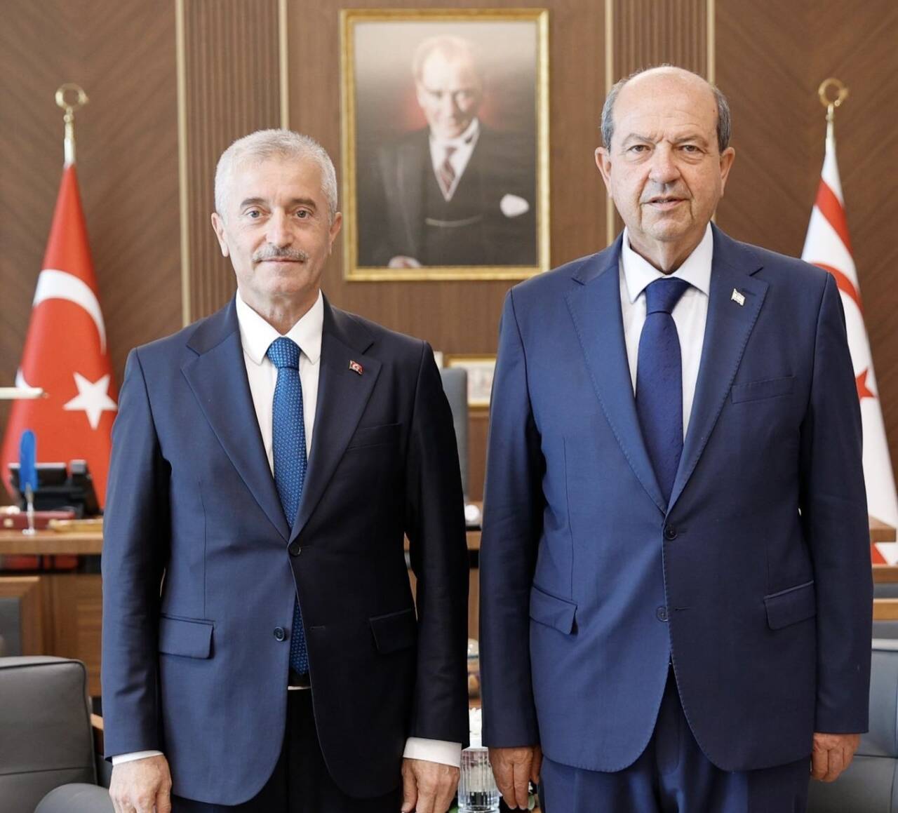 Cumhurbaşkanı Yardımcısı Cevdet Yılmaz ve AK Parti Genel Merkez Dış