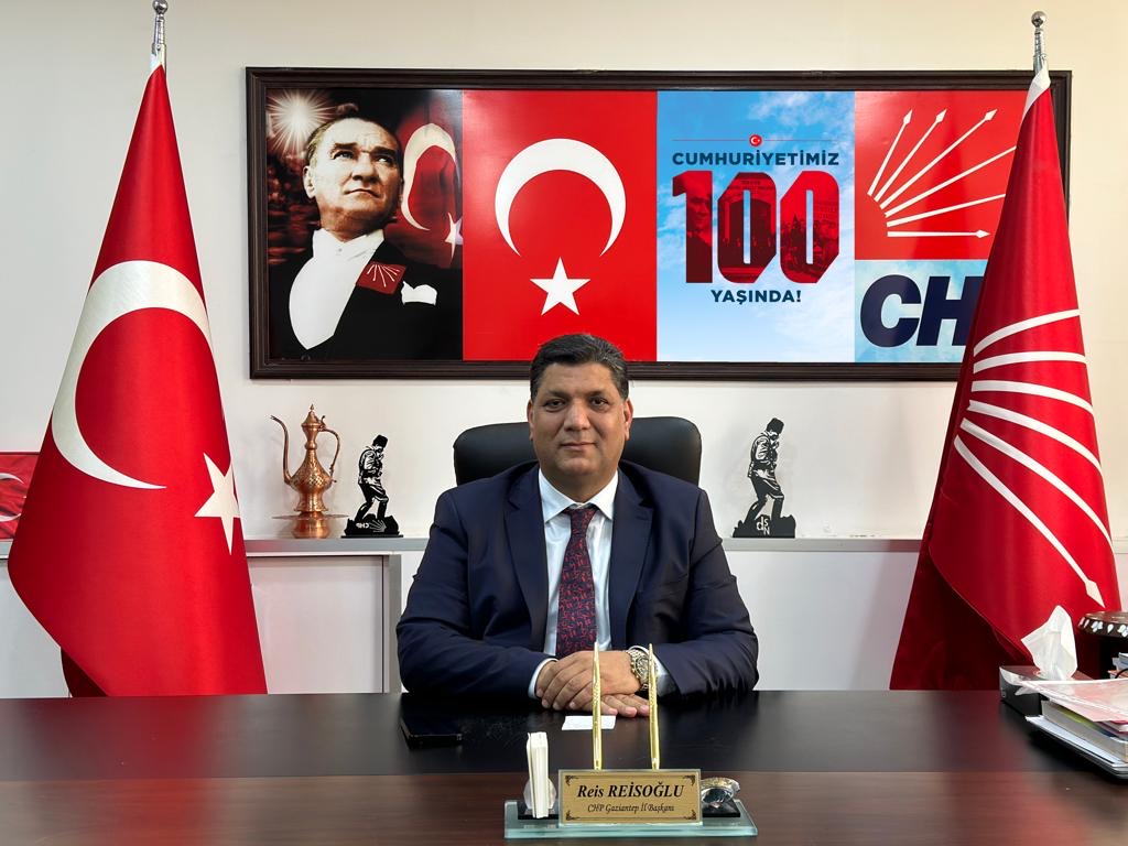 Cumhuriyet Halk Partisi (CHP) Gaziantep İl Başkanı Reis Reisoğlu, 30