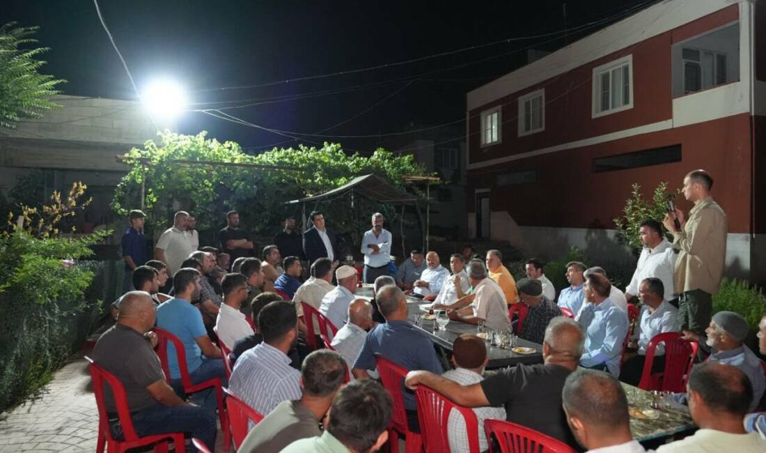 Şehitkamil Belediye Başkanı Umut Yılmaz, halk buluşmaları kapsamında Köksalan Mahallesi’ni