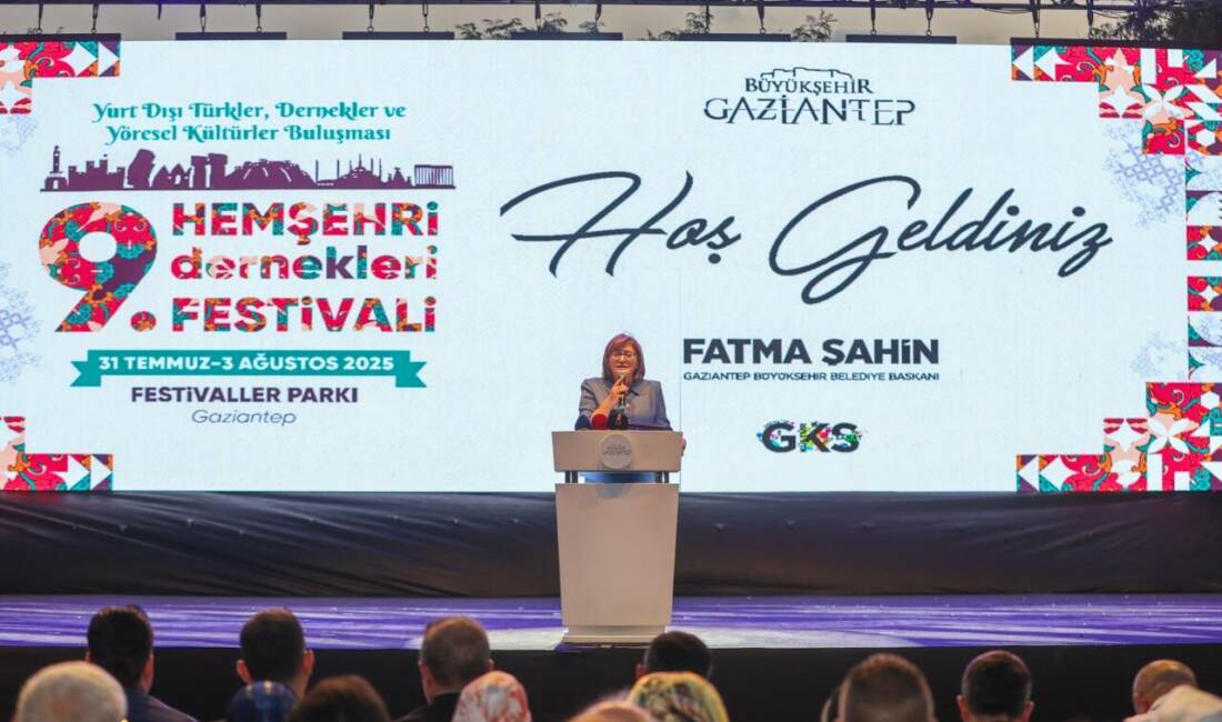 Gaziantep Büyükşehir Belediyesi tarafından bu yıl 9’uncusu düzenlenen Hemşehri Dernekleri