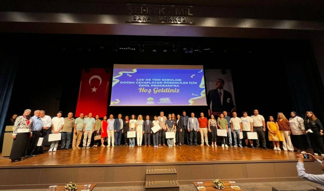 Şehitkamil Belediyesi, 2024 Liselere Geçiş Sistemi (LGS) sınavında 500 tam