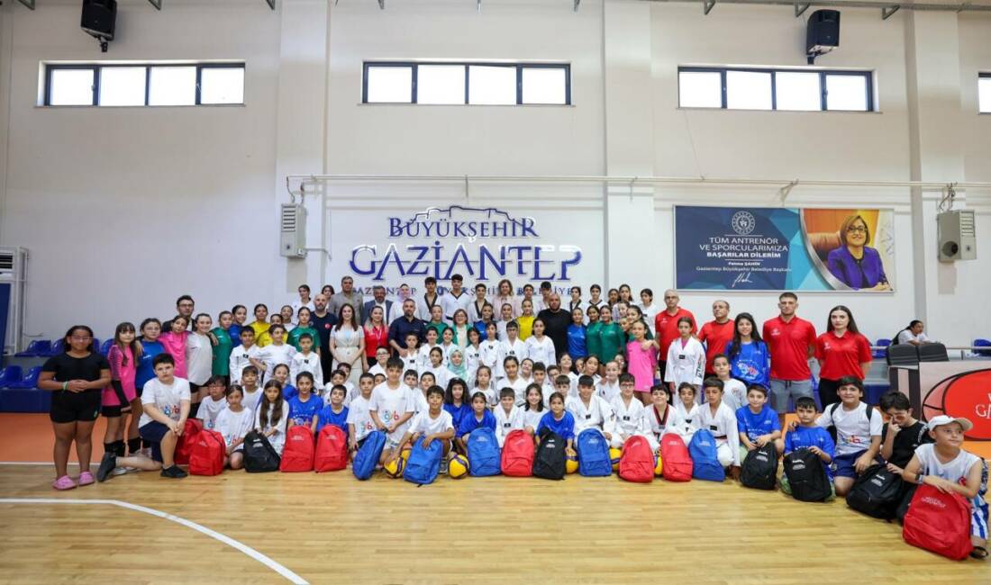 Gaziantep Büyükşehir Belediye Başkanı Fatma Şahin, “Spor Şehri Gaziantep” vizyonuyla