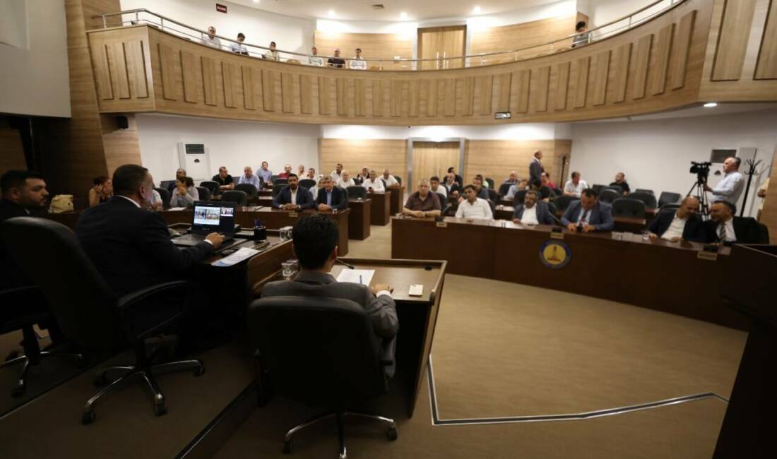 Şahinbey Belediye Meclisi, Ağustos ayı 1. birleşimini Meclis Başkan Vekili