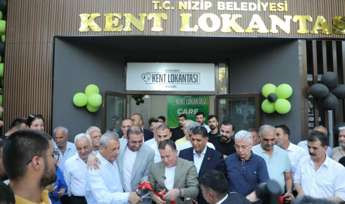 Nizip Belediye Başkanı Ali Doğan, kentte vatandaşların yaşam kalitesini artıracak