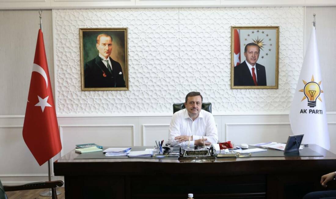 AK Parti Gaziantep İl Başkanı Fatih Muhaddis Fedaioğlu, partisinin 24.