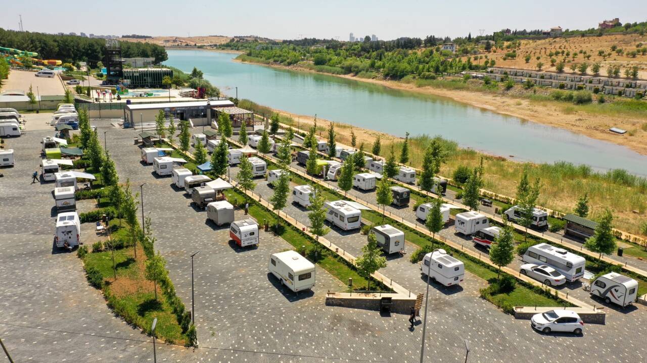 Gaziantep Büyükşehir Belediyesi’ne bağlı Alleben Karavan Park, 2022-2025 yılları arasında