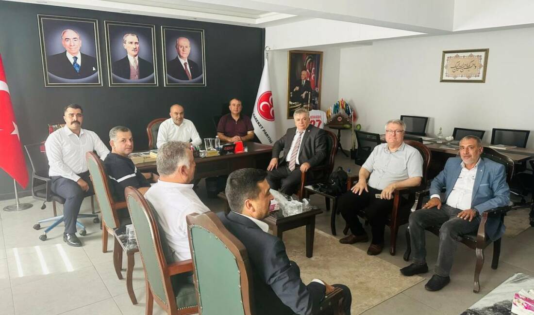 MHP Gaziantep İl Başkanlığı tarafından düzenlenen Aylık Olağan İlçe Başkanları