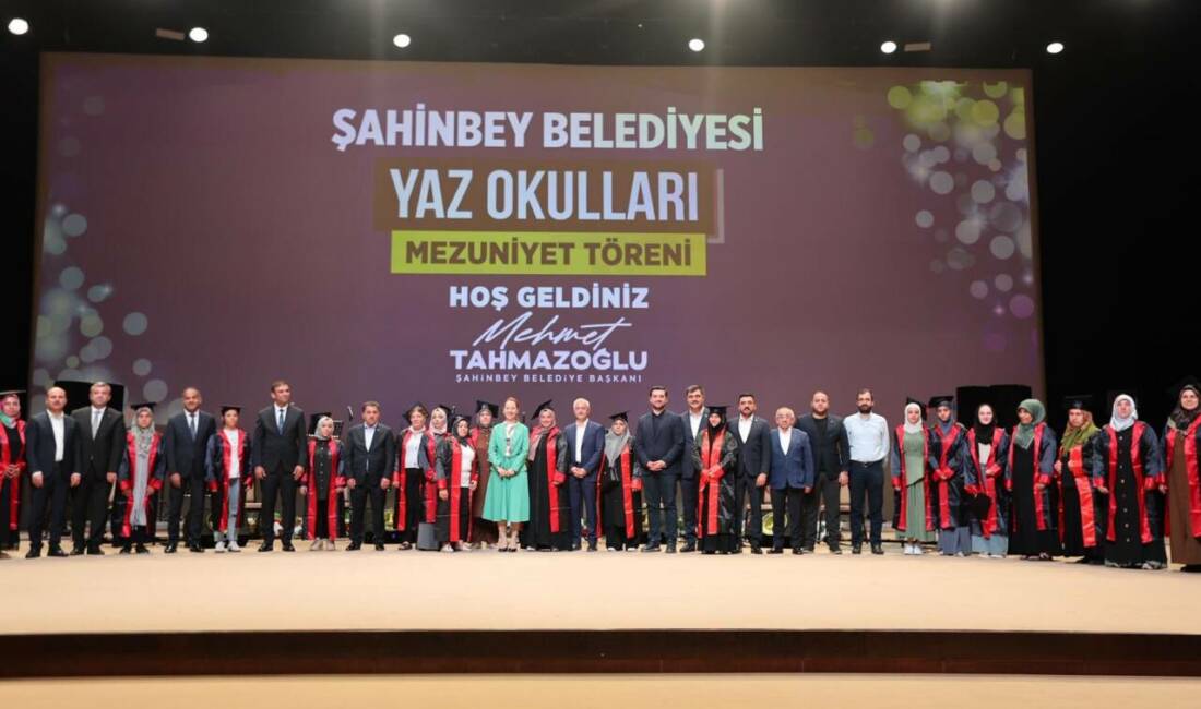 Şahinbey Belediyesi bünyesinde düzenlenen yaz okulu mezuniyet töreni, Şahinbey Kongre