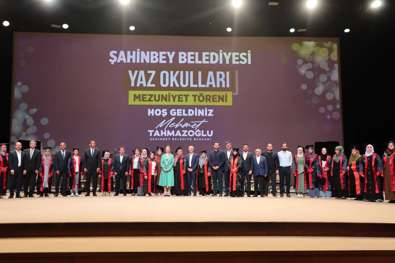 Şahinbey Belediyesi bünyesinde düzenlenen yaz okulu mezuniyet töreni, Şahinbey Kongre