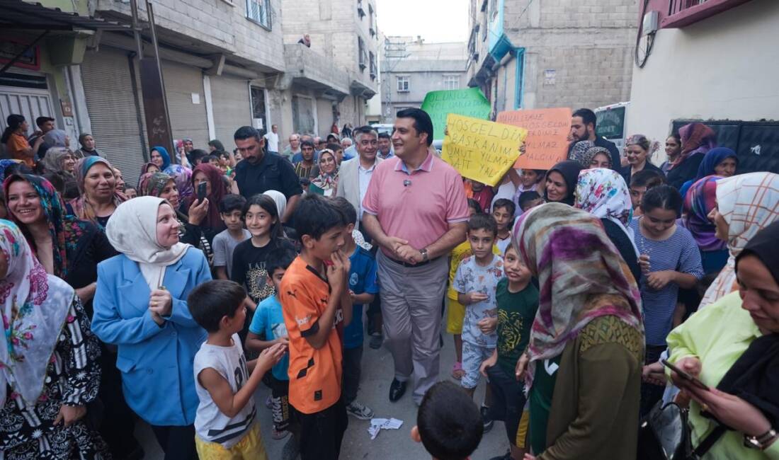 Şehitkamil Belediye Başkanı Umut Yılmaz, mahalle ziyaretleri kapsamında Şirinevler Mahallesi’ni