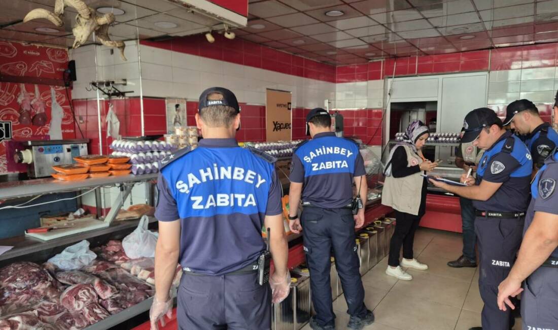Şahinbey Belediye Başkanı Mehmet Tahmazoğlu, zabıta ekiplerinin aralıksız sürdürdüğü denetim