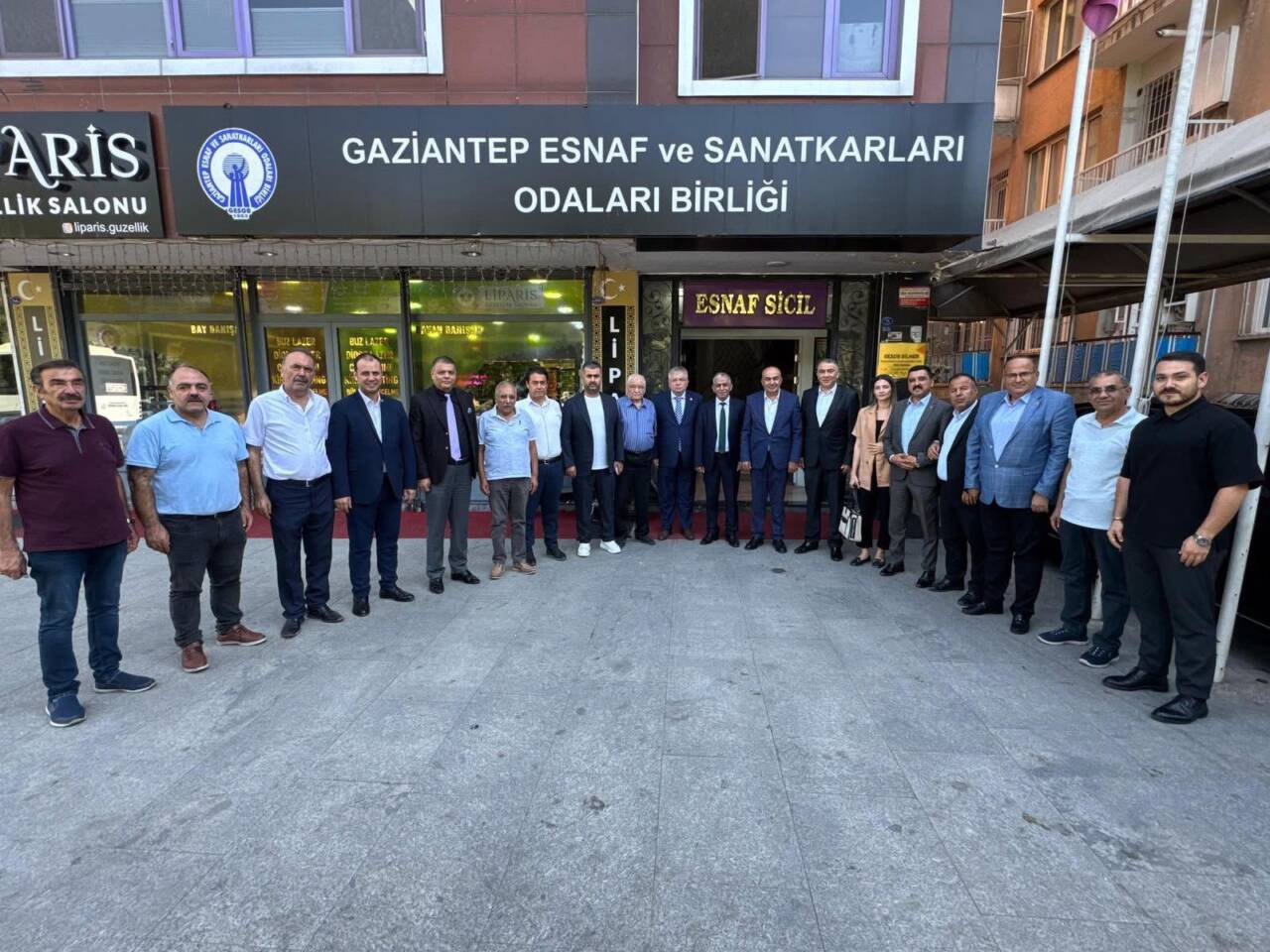Milliyetçi Hareket Partisi (MHP) Gaziantep İl Başkanı Mustafa Bozgeyik, Şahinbey