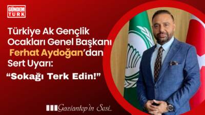 Türkiye Ak Gençlik Ocakları Genel Başkanı Ferhat Aydoğan, sosyal medya